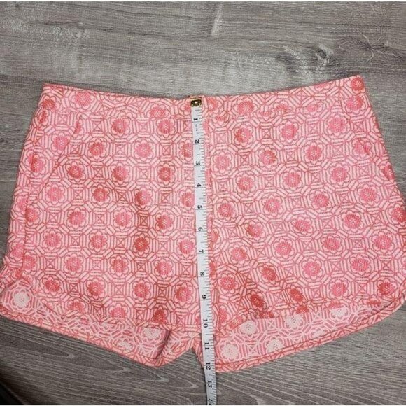 Tobi Womens Pink Floral Geometric Print Shorts Size M boho summer mini shorts - Picture 4 of 8